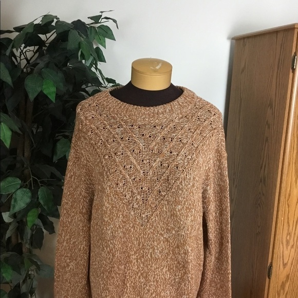 SONOMA XXL Goods For Life XXL sweater with stitch detail shades of coc… - Picture 9 of 15